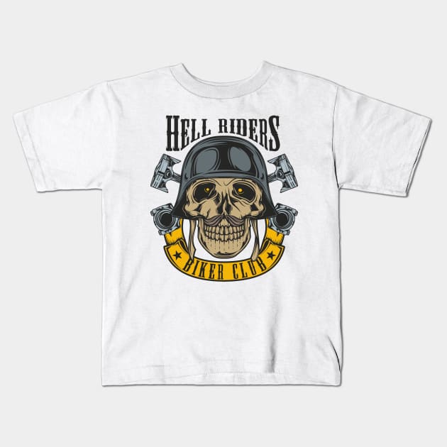 Hell Riders Kids T-Shirt by Verboten